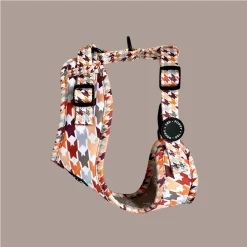 Alternative view of Poppy + Ted Cinnamon Spice Houndstooth Adjustable Harness