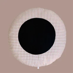 Alternative view of Cama Redonda Poppy + Ted Luxe Tan Plaid