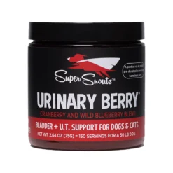 Apoyo urinario natural para perros - Urinary Berry Super Snouts