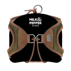 Arnés per a gos Gabin kaki | Milk & Pepper