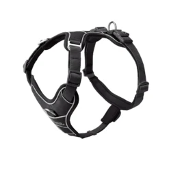 Arnés antitirones para perros Hunter Divo UP Negro