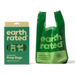 Alternative view of Bolsas con asas Earth Rated sin perfume – 120 uds