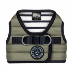 Arnés chaleco para perros Nautic Milk & Pepper kaki