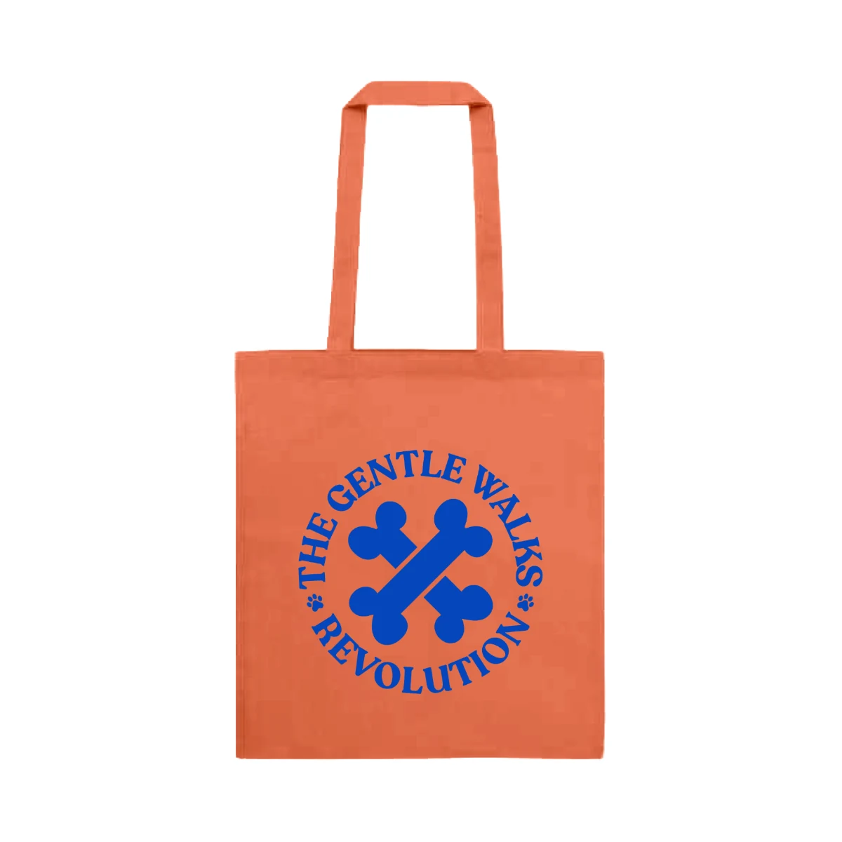 Totebag Wango azul-naranja Glow