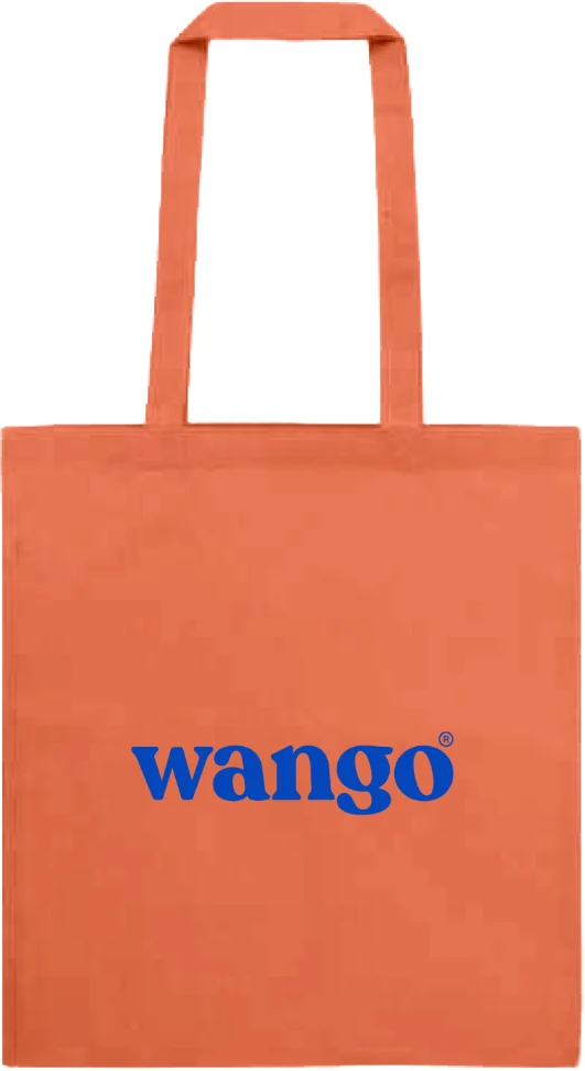 Totebag Wango azul-naranja Glow - Imagen 2