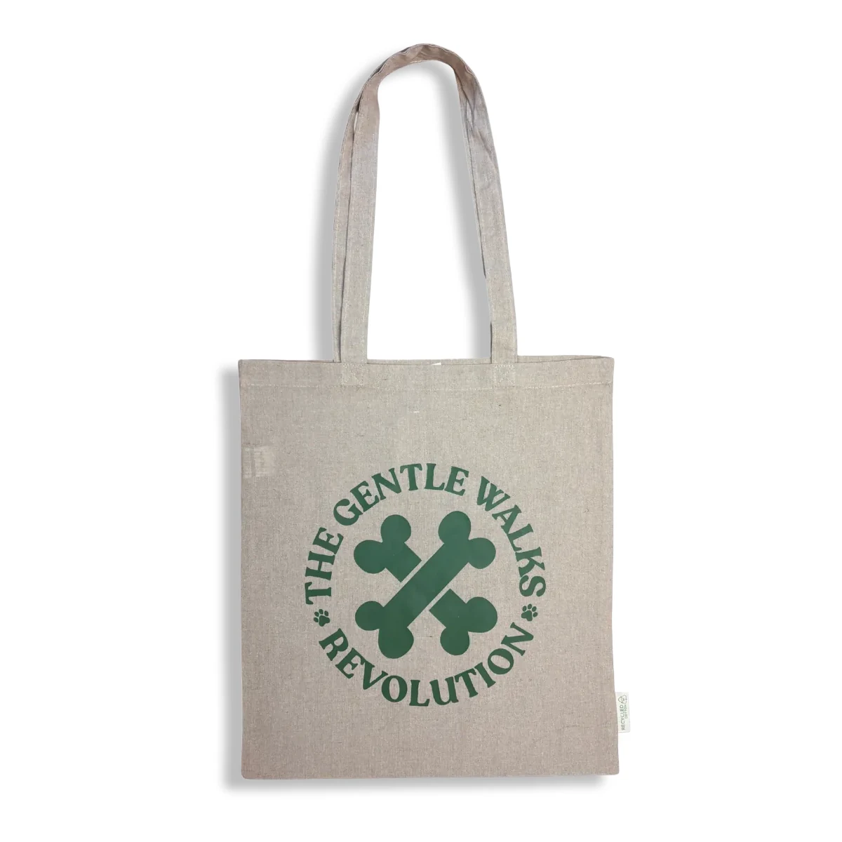Totebag Wango beige-verde Basic